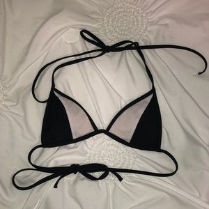 Triangle bikini top